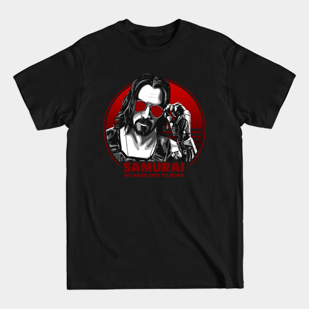 Cyberpunk - Johnny Silverhand - Samurai - Cyberpunk 2077 - T-Shirt