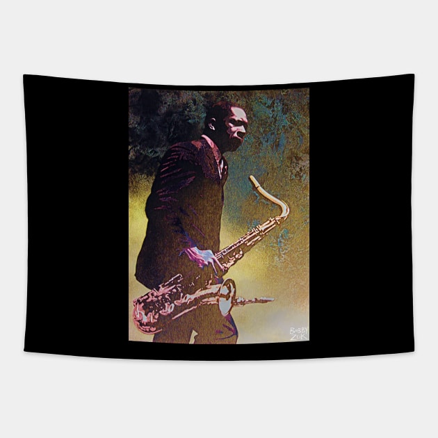 Coltrane Tapestry by Bobby Zeik Art