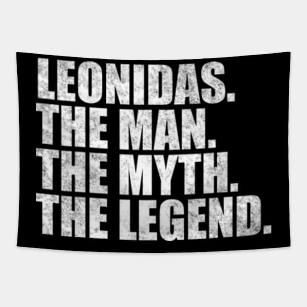 Leonidas Legend Leonidas Name Leonidas given name Tapestry by TeeLogic