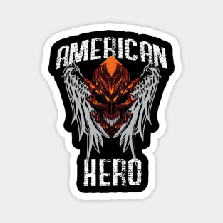 American Hero T-Shirt Magnet