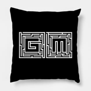 GM Game Master Trypography Gamemaster Roleplaying Addict - Tabletop RPG Vault Pillow