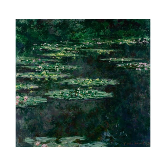 Waterlilies by Claude Monet by Classic Art Stall