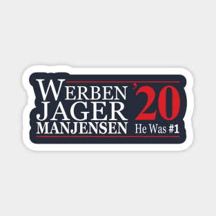 Werbenjagermanjensen 2020 Magnet