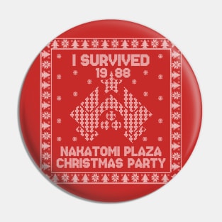 I Survived the 1988 Nakatomi Plaza Christmas Party Pin