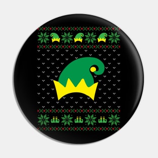 Elf christmas Pin