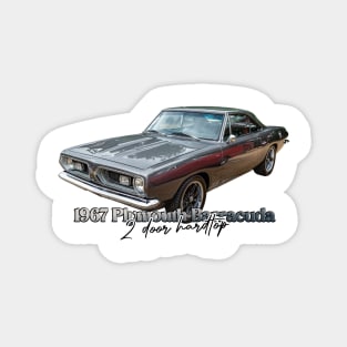 1967 Plymouth Barracuda 2 Door Hardtop Magnet