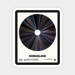 minimal_Nomadland Warp Movie Magnet