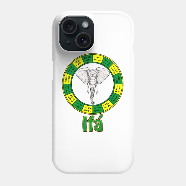 Orunmila - Ifá Phone Case by Korvus78