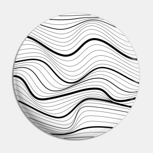 Abstract Geometric lines Pin