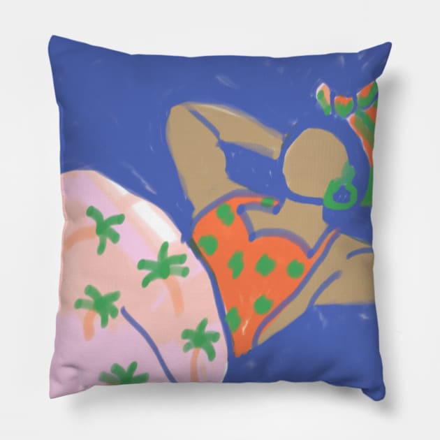 Dominican Pillow by mariacaballer