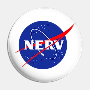 NASA x NERV Pin