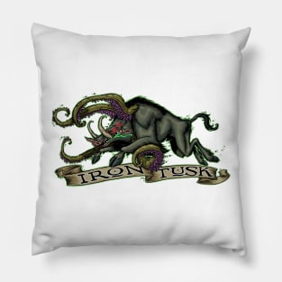 Iron Tusk Pillow