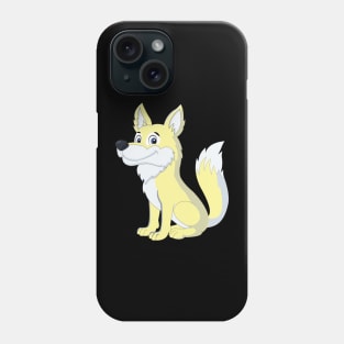 Cartoon Wolf Classic Phone Case