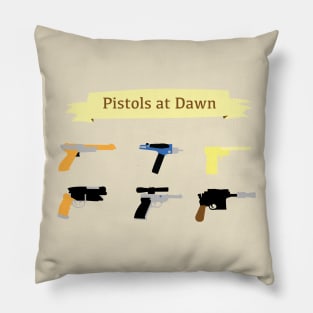 Pistols at Dawn Pillow