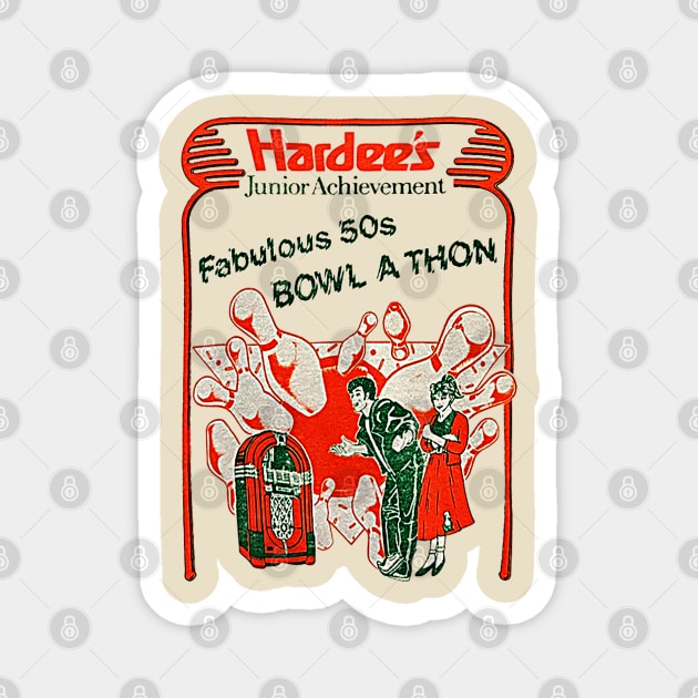 Hardee's - Bowling - Bowl A Thon Magnet by nicklower