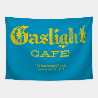 Gaslight Cafe (distressed) Tapestry