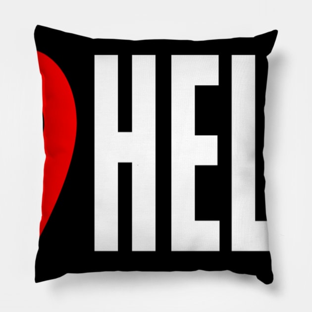 Hell Location Sarcastic Angry Funny Typed Hilarious MEMES Man's & Woman's T-Shirt Pillow by Salam Hadi