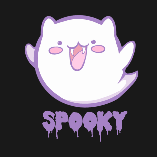 Spooky Ghost Cat T-Shirt