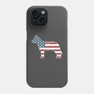 Vintage Patriot Australian Cattle Dog Phone Case