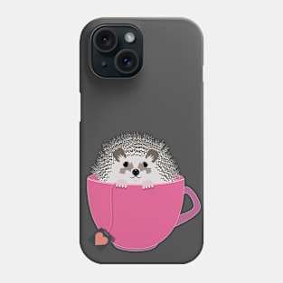 Valentine Hedgehog Cup Phone Case