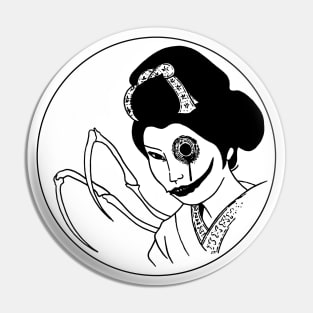 Kuchisake-Onna Pin