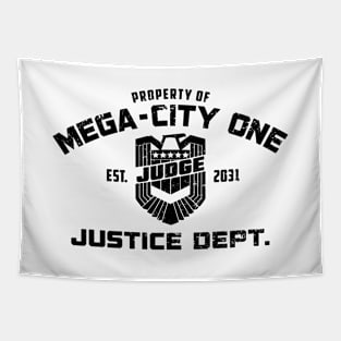 Property of Dredd (Black) Tapestry