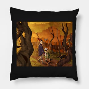 Wayward Leaves Pillow