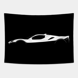 Ferrari SF90 Stradale Silhouette Tapestry