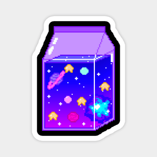 Galaxy Carton Drink Magnet