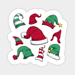 Christmas Hats Magnet