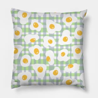 Cute Cartoon Egg Pattern Pillow