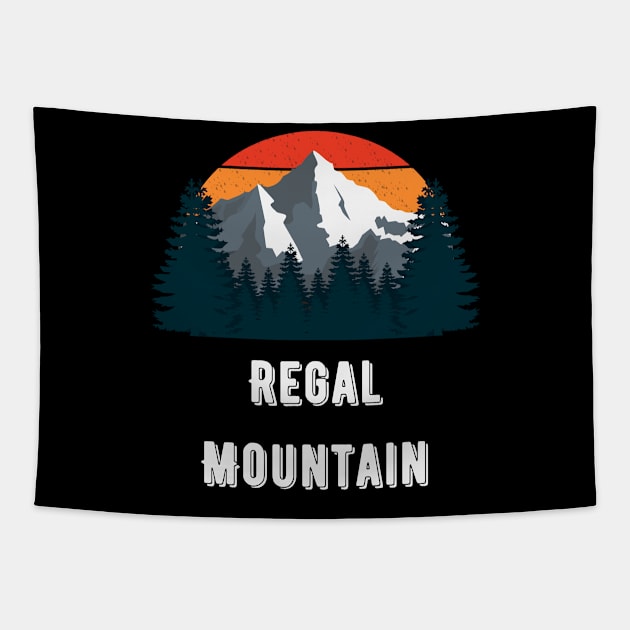 Regal Mountain Tapestry by Canada Cities