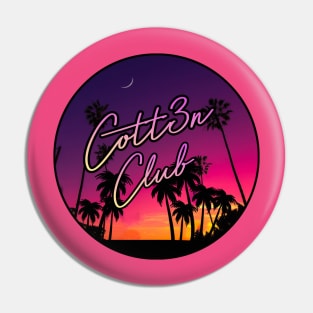 Cott3n Club Miami Pin