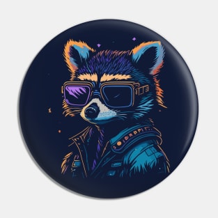 Racoon Pin