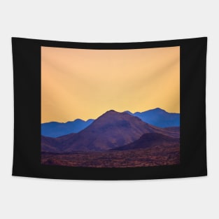 Sunset mountain Tapestry