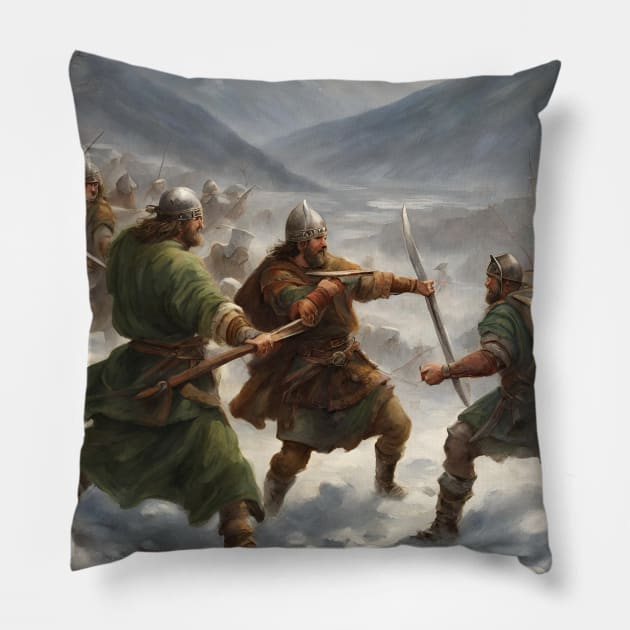 Images From The Amazing And Inspiring Ancient World. Pillow by EdwinPlenzler