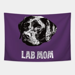 Labrador Mom Labrador Retriever Design Tapestry