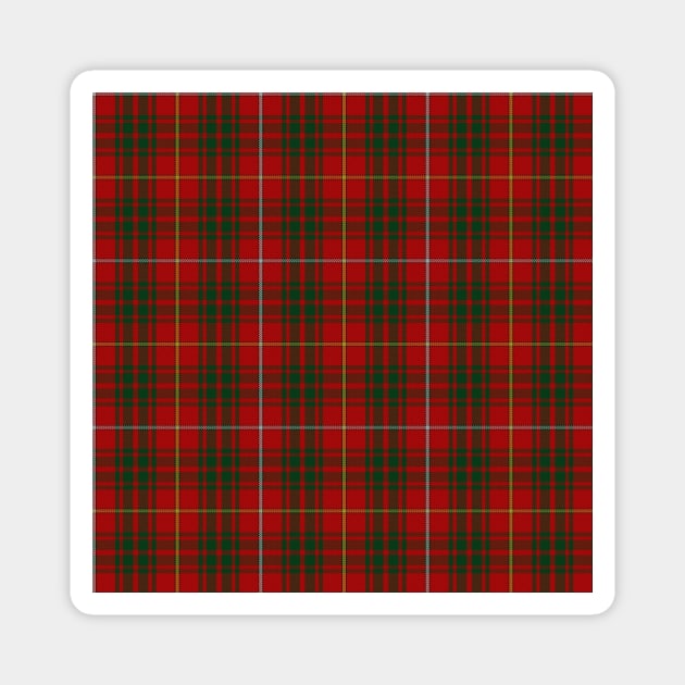 Bruce Clan Tartan (High Res) Magnet by clantartans