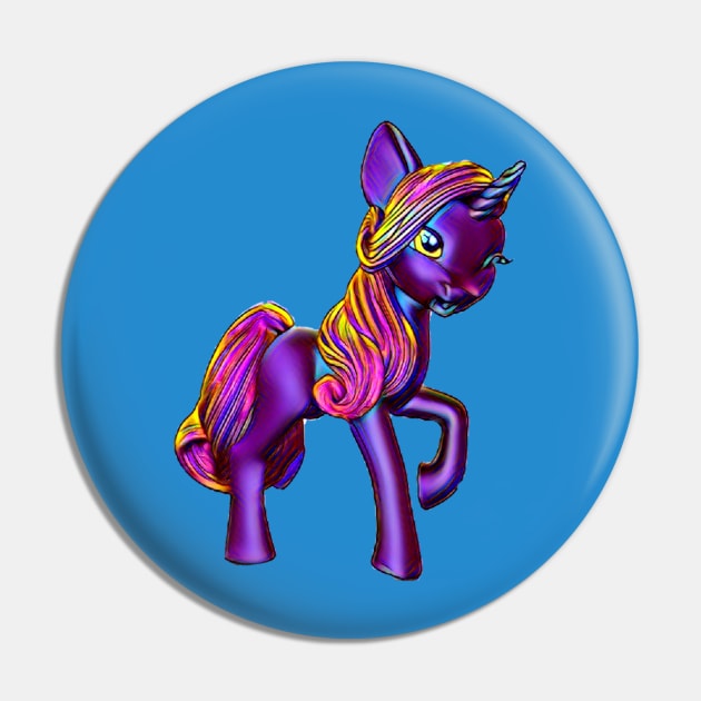 Gorgeous Colorful Unicorn Pin by AlondraHanley