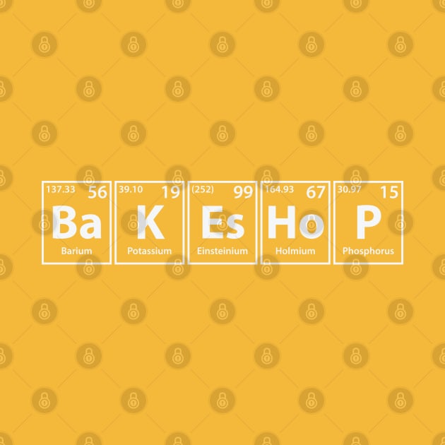 Bakeshop (Ba-K-Es-Ho-P) Periodic Elements Spelling by cerebrands