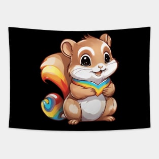 Cute Squirrel Tapestry