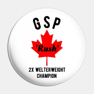 Georges St Pierre GSP Pin