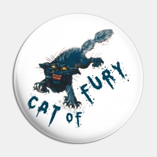 Angry Cat Pin