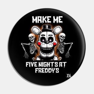 five nights at freddys shirt (freddy fazbear) Pin