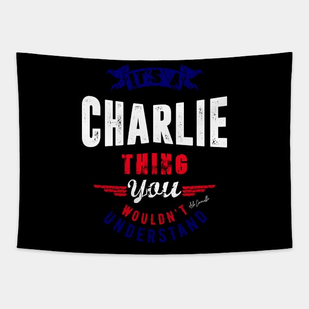 Is Your Name, Charlie ? This shirt is for you! Tapestry by C_ceconello