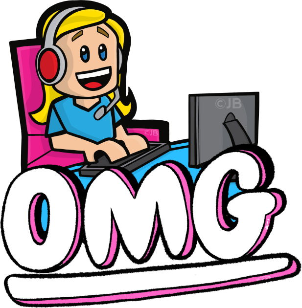 OMG Gamer Computer Kids T-Shirt by Sketchy