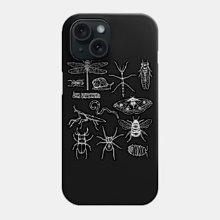 Minibeasts T Shirt With Insects Phone Case