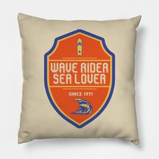 Waves Rider Sea Lover Pillow