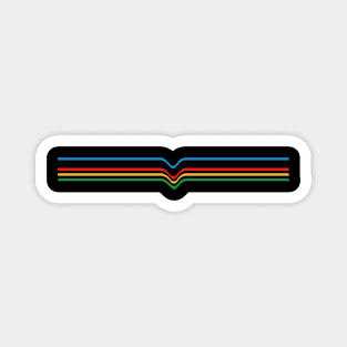 Rainbow stripes Magnet