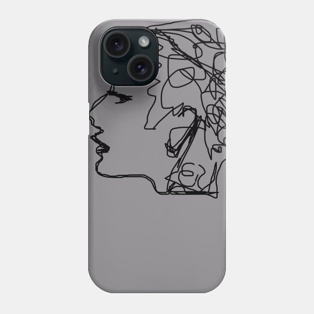 Psychology in line Phone Case by elamigojuan